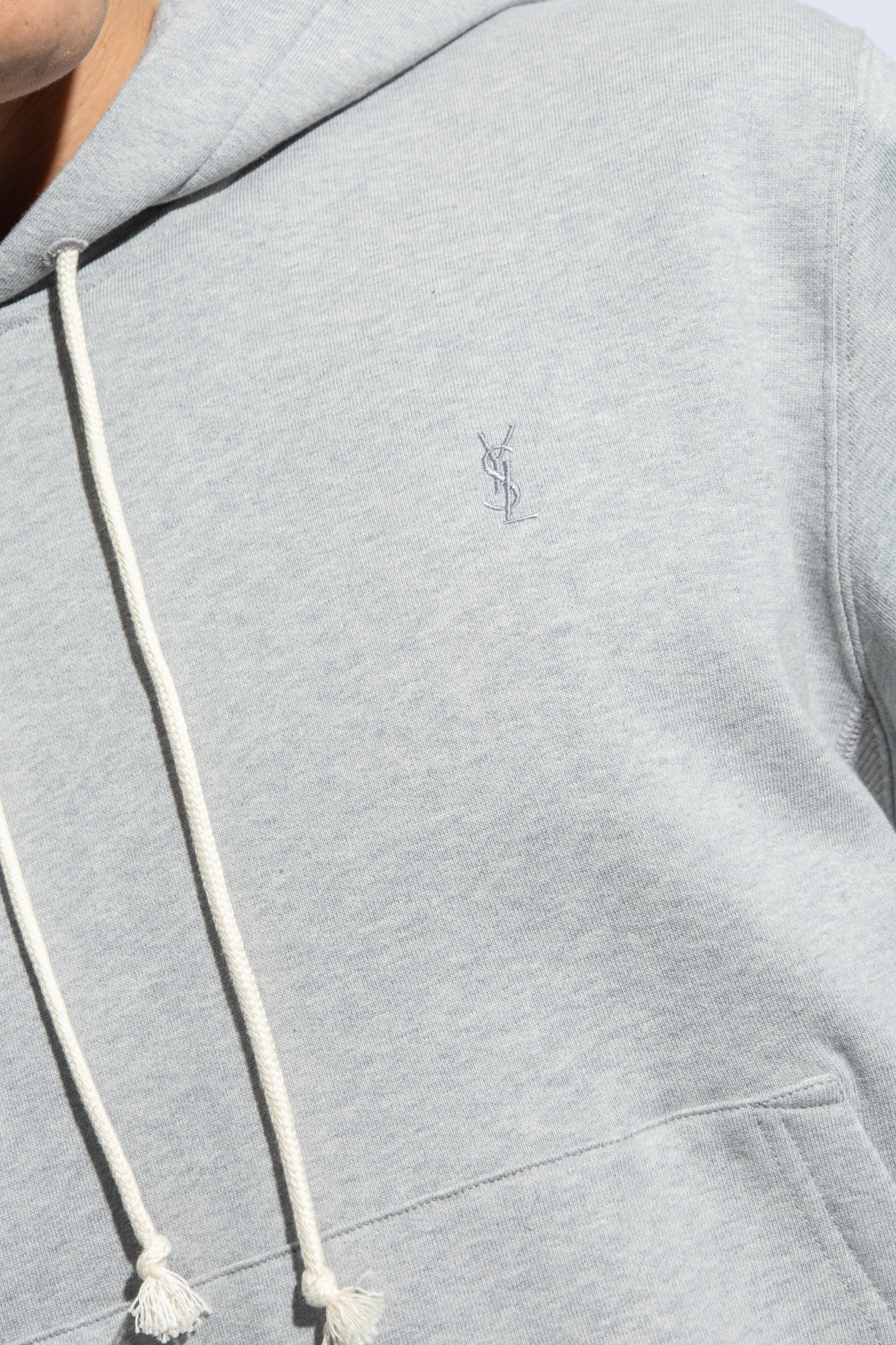Saint Laurent Hoodie with logo | Men's | Vitkac